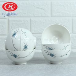 Bát Đĩa Minh Châu Vẽ Kẻ Xanh