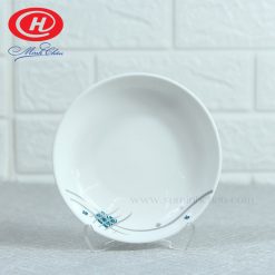 Bát Đĩa Minh Châu Vẽ Kẻ Xanh