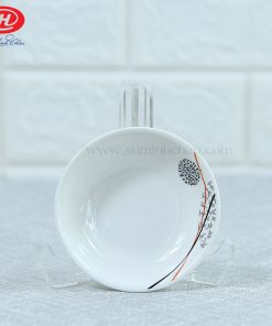 Đĩa Tiêu Minh Châu 2 Vẽ Hoa Cam