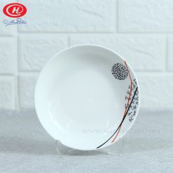 Bát Đĩa Minh Châu Vẽ Hoa Cam