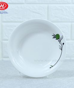 Bát Đĩa Minh Châu Vẽ Nguyệt Quế