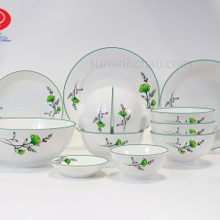 Bộ 12 sản phẩm sứ Minh Châu