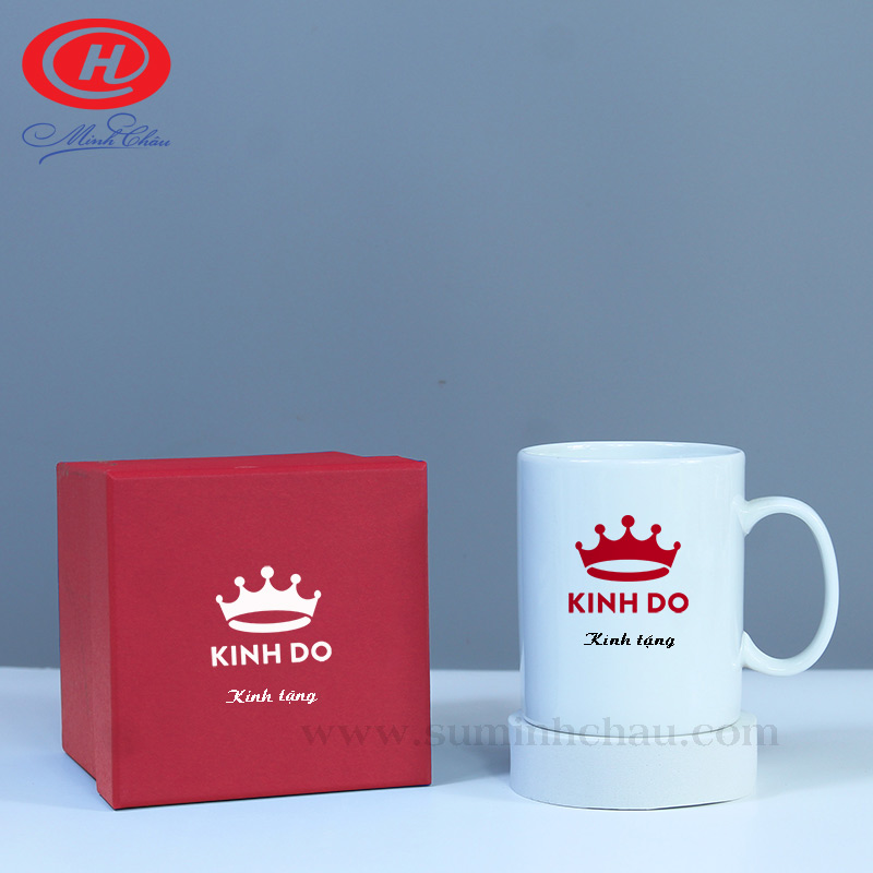 cốc sứ in logo