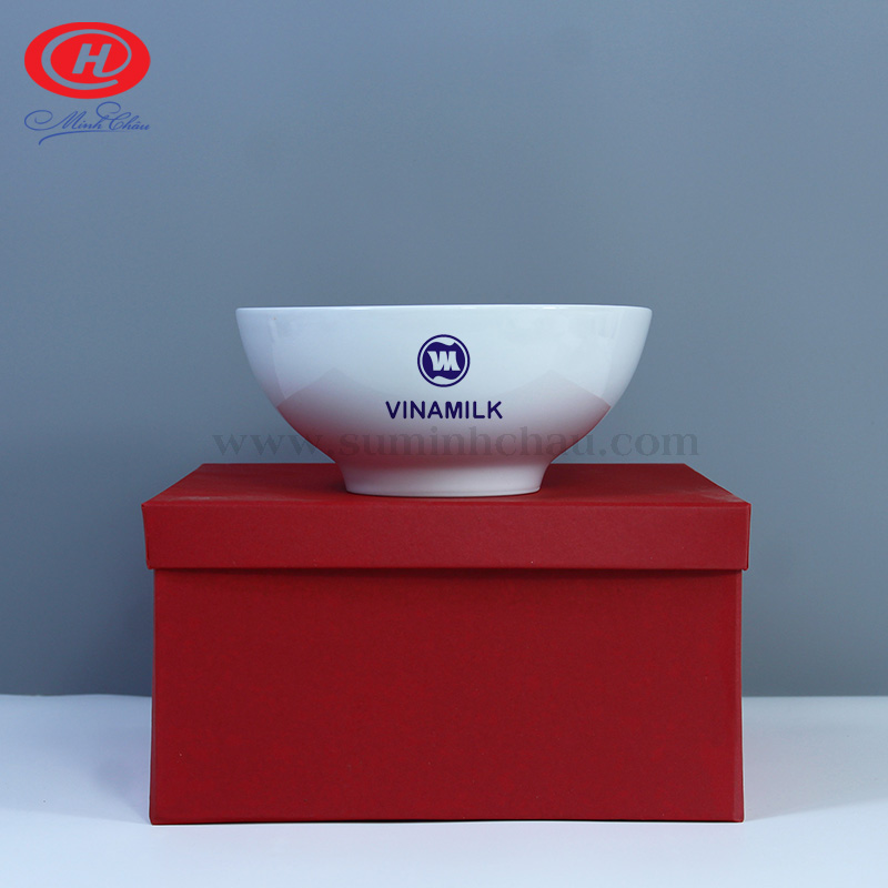 tô sứ Minh Châu kèm hộp quà tặng