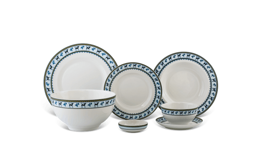 bát đĩa Minh Long